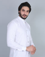 White Fil-A -Fil Premium Cotton Shirt