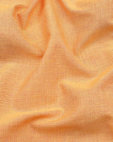 Candlelight Orange FilaFil Premium Cotton Solid Shirt