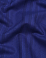 Radiant Blue Dobby Weft Stripe Premium Gizza Shirt