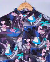 Disney Alice In Wonderland Printed Multi Color Cotton Shirt