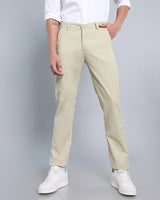 Pista Green Stretch Cotton Chinos