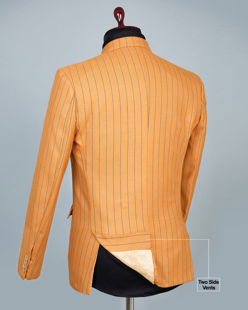 Sandrift Striped Wool Rich Single Breasted Blazer