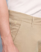 Bowery Khaki Stretch Cotton Cargo