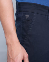 Navyblue Stretch Cotton Cargo