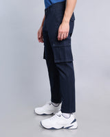Navyblue Stretch Cotton Cargo