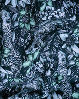 Forest With Black Cheetah Printed Premium Gizza Shirt