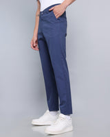 Mets Blue Stretch Cotton Chinos