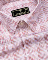 Classic Onion Pink Check Giza Cotton Shirt