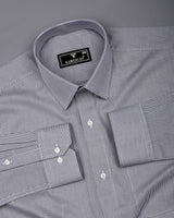 Sion Gray With White Dobby Premium Gizza Shirt