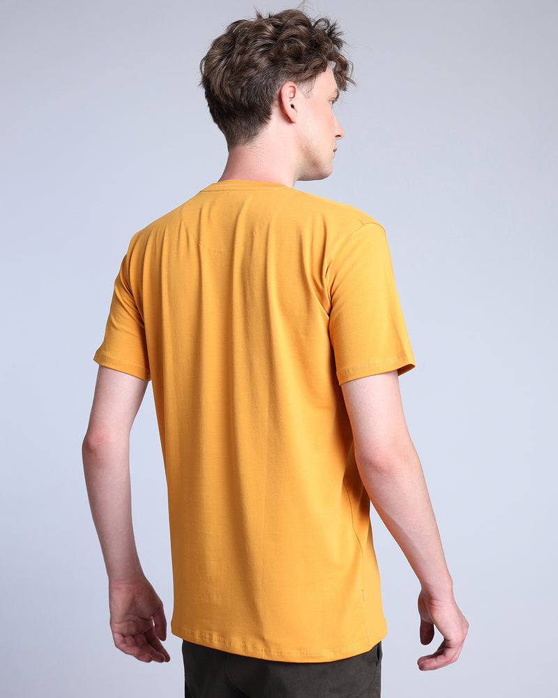 Spices Mustard Super Supima Premium Cotton T-Shirt