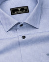 Lufkin Gray Dobby Check Premium Giza Shirt