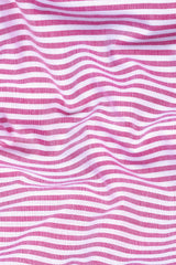 Bubblegum pink with white oxford bengal stripe shirt