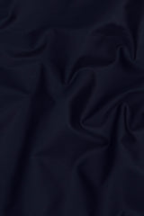 Dark navy blue cotton satin shirt