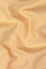 Mustered Yellow Micro Houndstooth Shirt