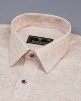Dust Strom Pink Shaded Amsler Linen Cotton Shirt
