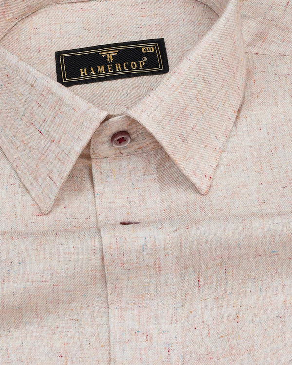 Dust Strom Pink Shaded Amsler Linen Cotton Shirt