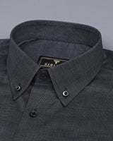 Trout Gray FilaFil Premium Cotton Solid Shirt