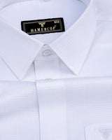 Walter White  Dobby Texture Premium Cotton Shirt