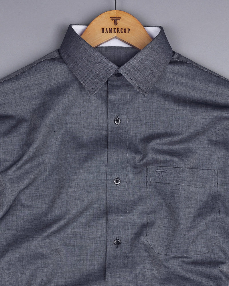 Scorpion Gray FilaFil Premium Cotton Designer Shirt