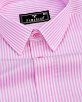 Belladon Pink Bengal Stripe Oxford Cotton Shirt