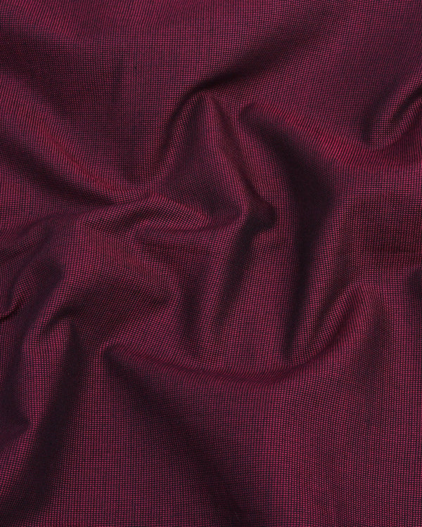 Maroon FilaFil Premium Cotton Solid Shirt