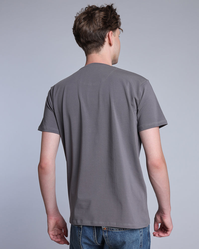 Shadow Gray Super Supima Premium Cotton T-Shirt