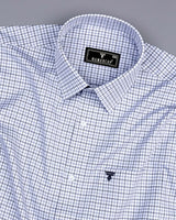 Ashton Gray Check Premium Giza Cotton Shirt