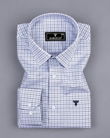 Ashton Gray Check Premium Giza Cotton Shirt