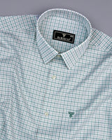 Ashton Green Check Premium Giza Cotton Shirt