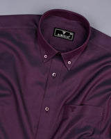 Purple Two Shaded Dobby Texture Cotton Shirt