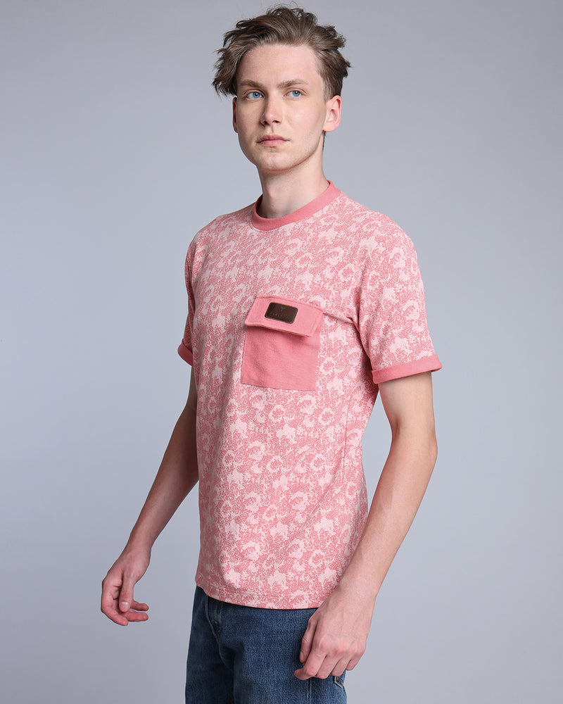 pink designer t shirt