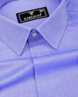 Bluewood Oxford Cotton Plain Formal Shirt