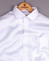 Prescot White Premium Cotton Giza Shirt