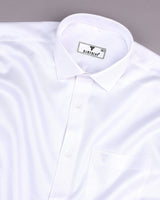 Prescot White Premium Cotton Giza Shirt