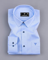 Prescot SkyBlue Premium Cotton Giza Shirt