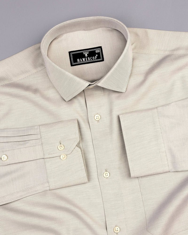 Prescot Gray Premium Cotton Giza Shirt