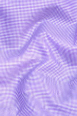 Dapper purple mini check shirt