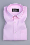 Masculine light pink stripe shirt