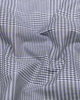 Corozal Black With White Check Premium Giza Shirt