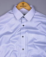 Cement Gray Soft Cotton Formal Solid Shirt