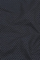 Indigo blue with white block printed cotton shirt