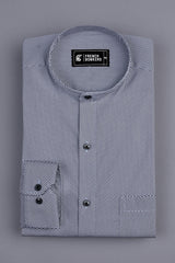Black vector snake skin printed cotton shirt