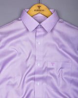 Rockstone Purple With White Texture Premium Giza Shirt