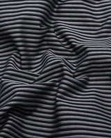 Tossida Black With White Stripe Premium Cotton Shirt