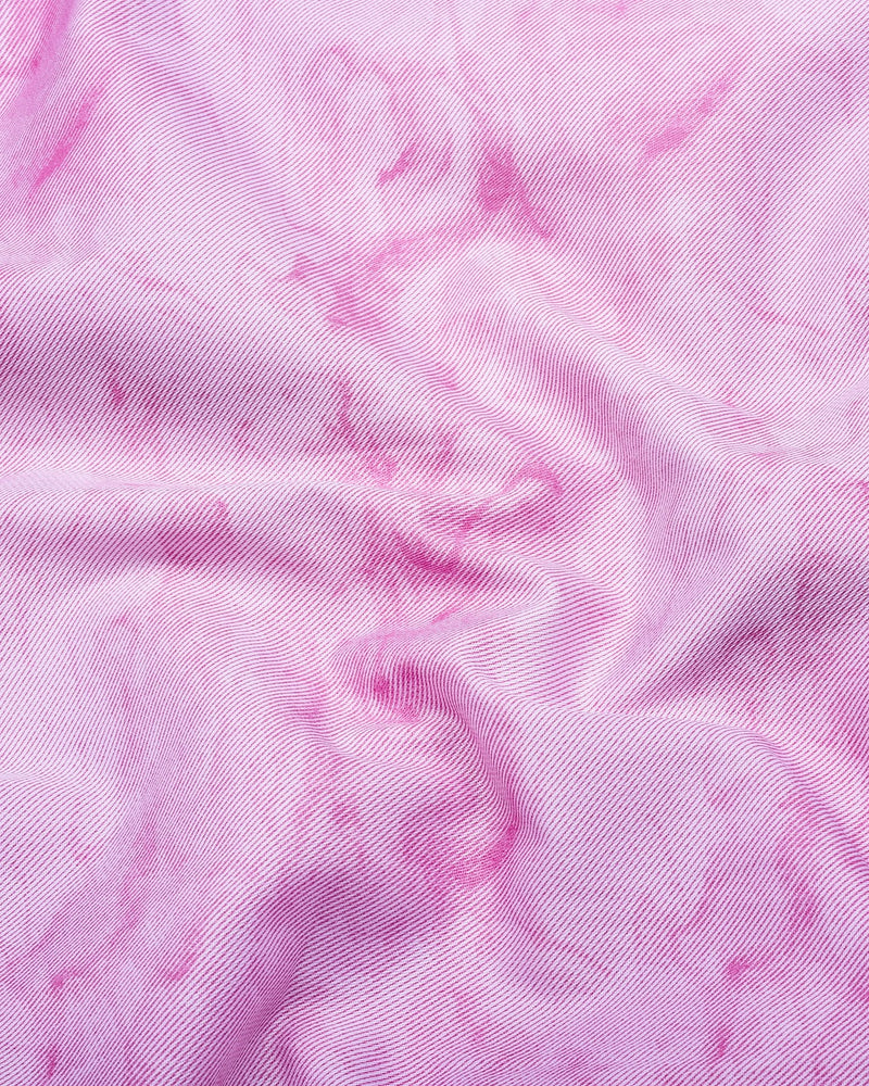 Mountain Pink Twill Premium Cotton Shirt