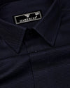 Magnet Gray Houndstooth Check Premium Giza Shirt