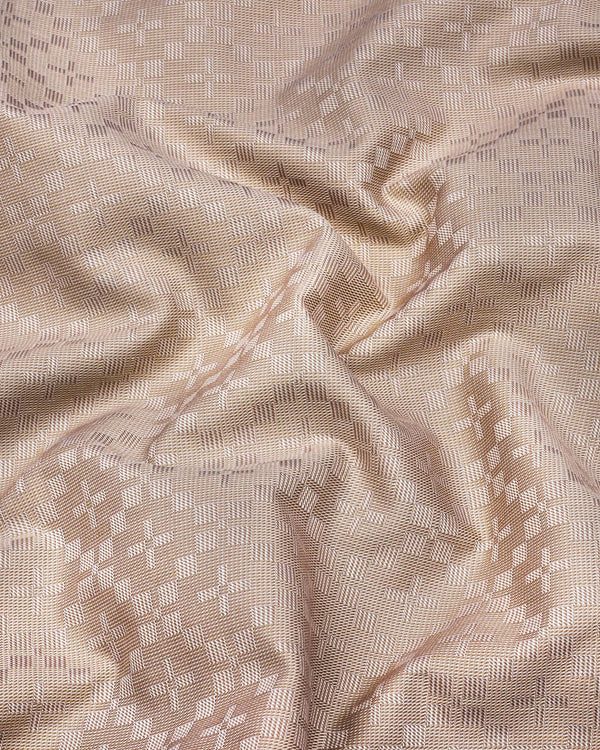 Radius Cream Dobby Texture Premium Giza Shirt