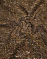 Confer Moss Green With Black Printed Cotton Shirt