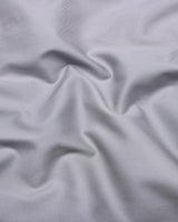 Rainstrom Gray Soft Cotton Formal Solid Shirt