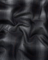 Werofly Black Twill Check Premium Cotton Shirt